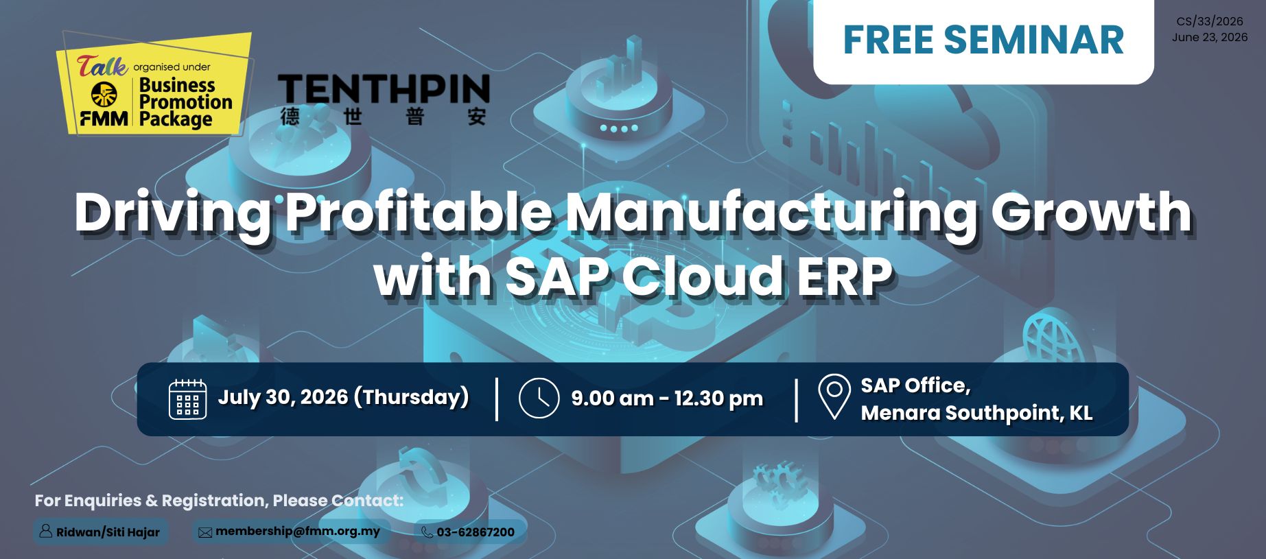 Driving Profitable Manufacturing Growth with SAP Cloud ERP