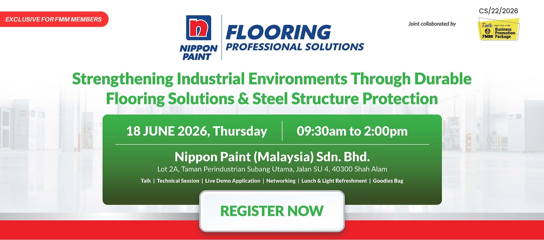 Nippon Paint Seminar (18 June 2026)