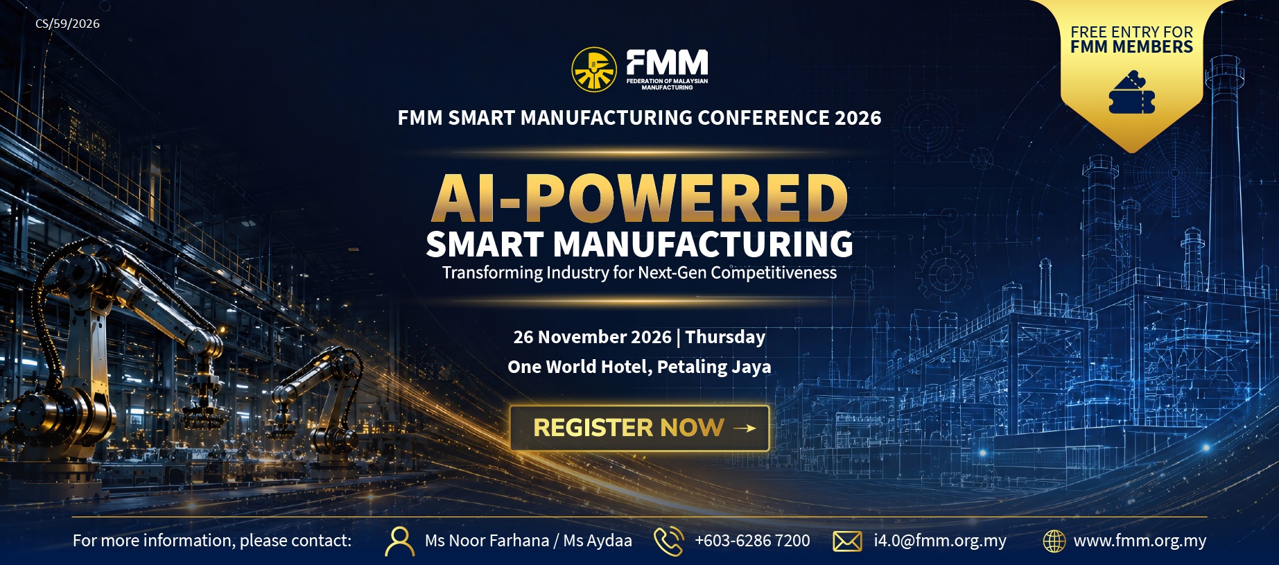 FMM Smart Manufacturing Conference 2026